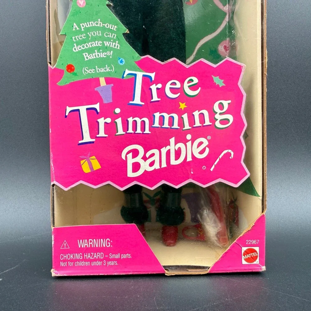 Mattel Tree Trimming Barbie Special Edition 22967‎ Doll - Picture 3 of 10